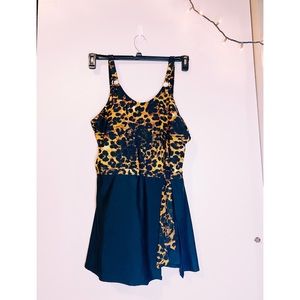 🔚 Final: Jaclyn Smith Cheetah Plus Size Swim Suit